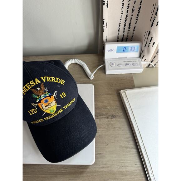 US Navy USS Mesa Verde LPD-19 Command Issued Cap Adjustable Hat United States - Picture 9 of 9